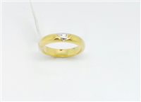 Anello Lorenza Gioielli in Oro Diamante 0.04 Ct K0019-15 - K0019-15